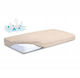 Multitex Protecție Impermeabilă pentru Saltea de Bebeluş Pentru Pătuț Frotte Prosop cu Fâșie 70x140x10 cm