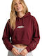 Women's Hoodie Sweatshirt Burgundy