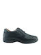 Leder Herren Freizeitschuhe Schwarz