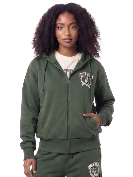 District75 Women's Sweatshirt Cardigan Hooded C...