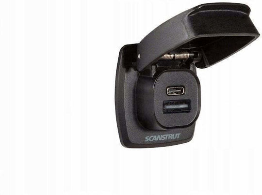 Зарядно устройство Canyon Scanstrut Sc-usb-f4 36w 12/24v Usb-a/c