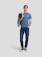 Rider Men's Jeans Pants Slim Straight Fit Blue