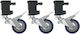 Glareone Glareone Glide Kit – Set Räder Dreibeinstativ Fatboy