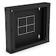 Alantec Secțiune Spate Dulapuri Rabatabile Înclinabile Sw-6u-600-450-01-c Negru 150mm Alantec