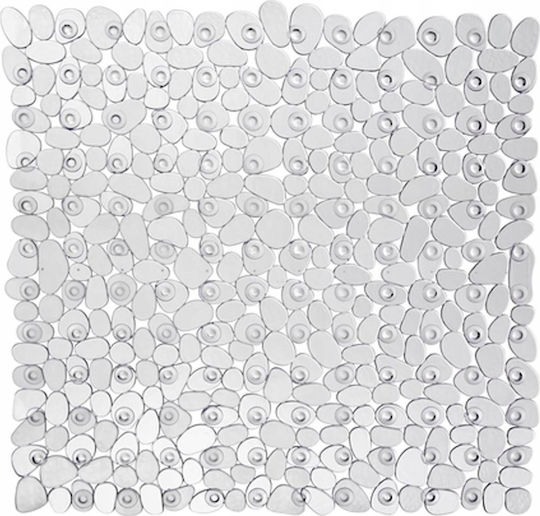 Wenko Covoraș Antiderapant pentru Duș cu Ventuze Transparent 54x54cm Wenko Covoraș Antiderapant pentru Duș cu Ventuze Transparent 54x54cm