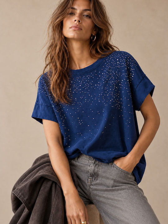 T-Shirt Μπλε