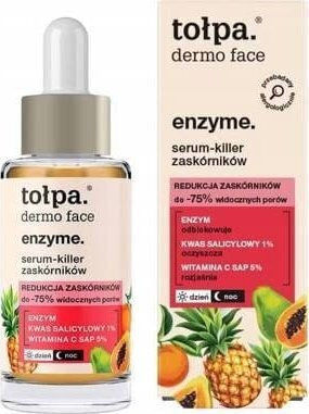 Tolpa Dermo face enzyme Serum Προσώπου με Centella Asiatica & Βιταμίνη C για Αποτοξίνωση & Λάμψη 30ml