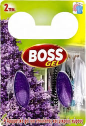 Boss Raumdüfte Garderobe Lavendel Form Gel 2 Stück