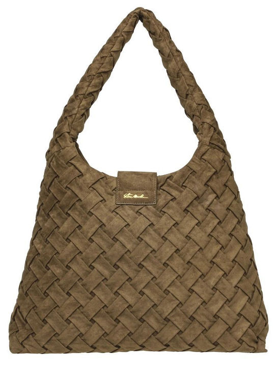 Brhianon Women's Shoulder Bag Khaki