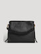 Knitted Set Women's Shoulder Crossbody Bag Black