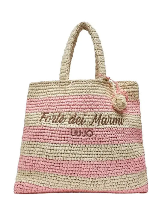 Liu Jo Straw Women's Tote Bag Orange