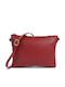 Leather Women's Crossbody Bag Red