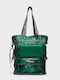 Fabric Women's Tote Bag Green