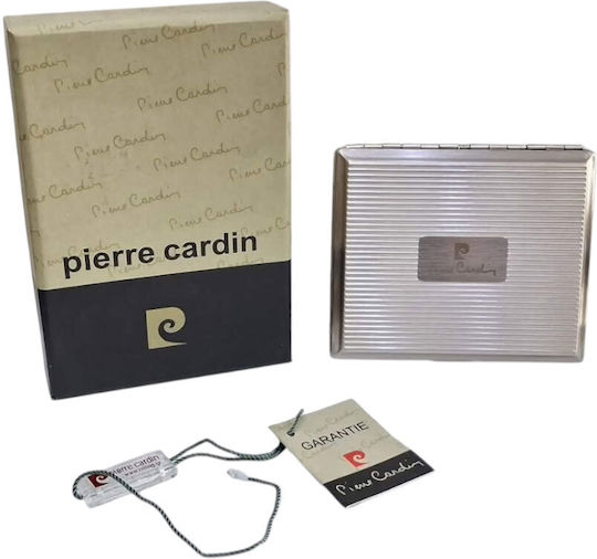 Метална табакерка Pierre Cardin Сребриста 9х8x2cm 99202-300