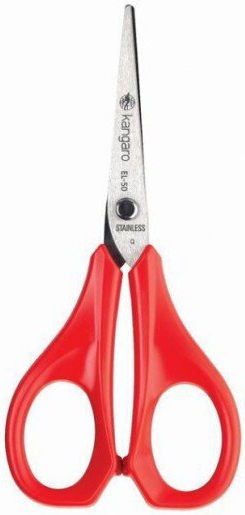 Kangaro Scissors 13cm With Plastic Blade 1 Piece