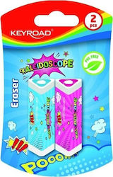 Keyroad Γόμα για Μολύβι 2τμχ