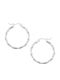 Drandakis Earrings Hoops Silver