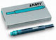 Lamy Lamy T10 5 Пълнители за химикалки и маркери за писалка Тюркоазени