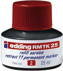 Edding Cerneală de Refill pentru Marker Nu Conține Substanțe Dăunătoare Xilen și Toluen 25ml