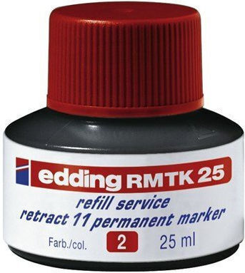 Edding Ersatz- und Füllfederhaltertinten für Marker Schadstofffreie Substanzen Enthält Kein Xylol Und Toluol 25ml