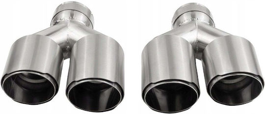 Poujoulat Kaminrohr Abschluss Typ 42 89mmx2 Eingang 76mm Set