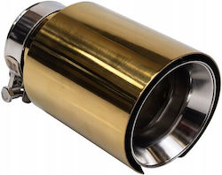 Poujoulat Capăt De Evacuare Tip 51 89mm Intrare 70mm Auriu Satinat