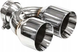 Mtuning Abgasendstück Typ: 34 89mmx2 Eingang 70mm Set Mtuning Abgasendstück Typ: 34 89mmx2 Eingang 70mm Set