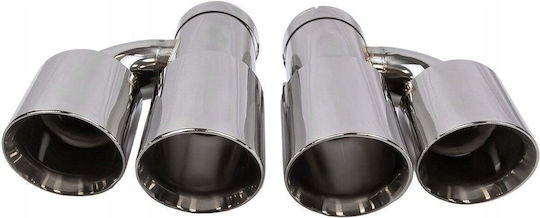 Poujoulat Kaminrohr Abschluss Typ: 28 101mmx2 Eingang 70mm Set