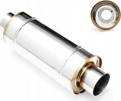 Rm Motors Sport Kaminrohr Durchgang 63,5mm Länge 400mm Inox Rm Motors Sport Kaminrohr Durchgang 63,5mm Länge 400mm Inox