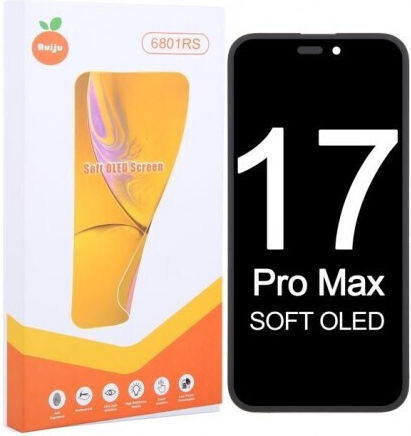 Apple Iphone 17 Pro Max LCD+Touch Screen Черен Soft OLED RJ