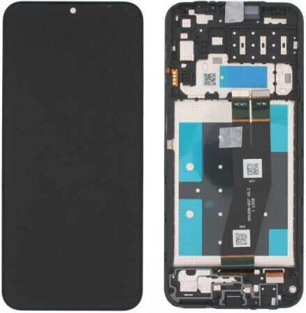 Samsung Galaxy A14 4g/sm-a145r Lcd+frame Black Grade A Black Flex