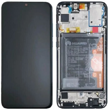 Huawei P Smart 2019 LCD+Touch Screen+Frame+Battery Черен Original