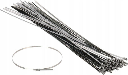 Delta Metallische Kabelbinder 500mm x 4,6mm (100 Stück)
