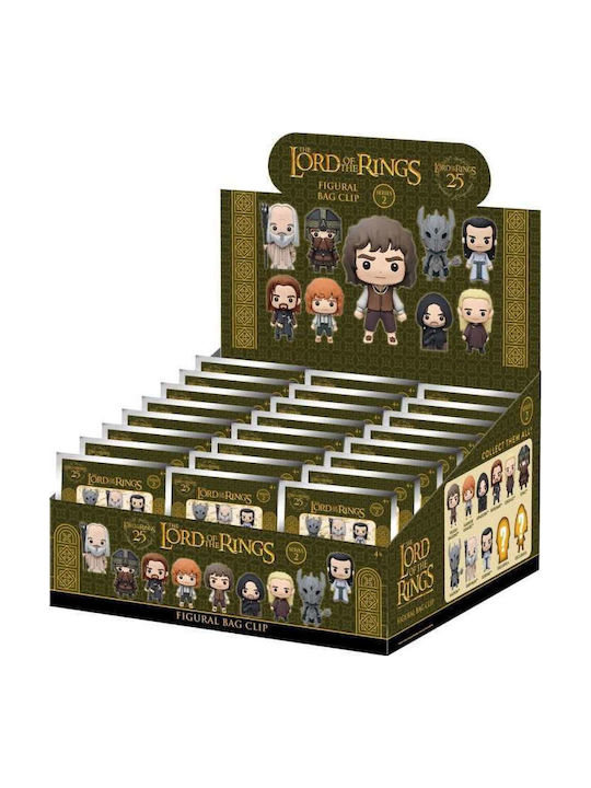 Lord Rings 3D PVC Keychain Series 2 Display Set 24 Pieces
