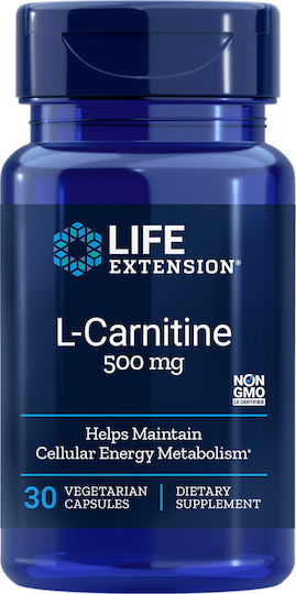 Life Extension L Карнитин 500mg L Карнитин 30 Растителни Капсули