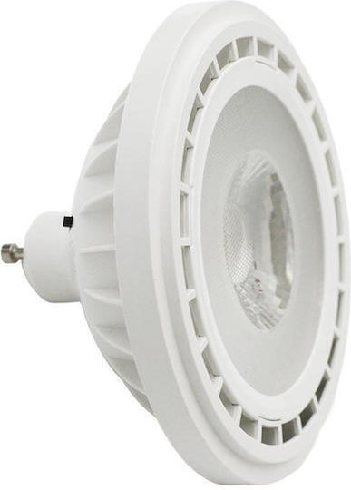 Adeleq LED Лампа 12W за Цокъл GU10 и Форма AR111 Регулируемо Бяло 1200lm