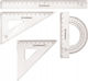 Donau Donau Geometrische Werkzeuge Transparentes Satz 20cm Transparent