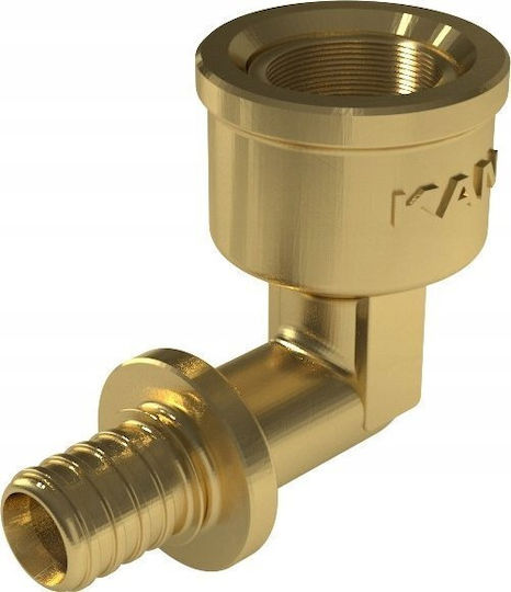 KAN-therm Pipe Elbow Brass 1" 2509069005