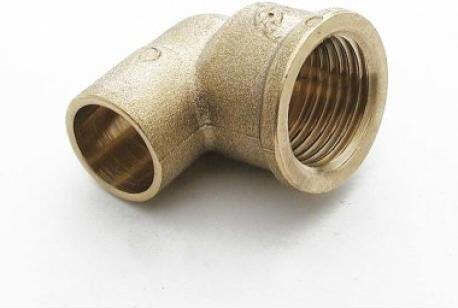Ibp Brass Pipe Elbow 90 Gw 15x1/2 250