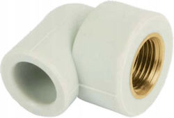 Hydroland Rohrbogenarmatur Aus Polypropylen 3/4" 32mm