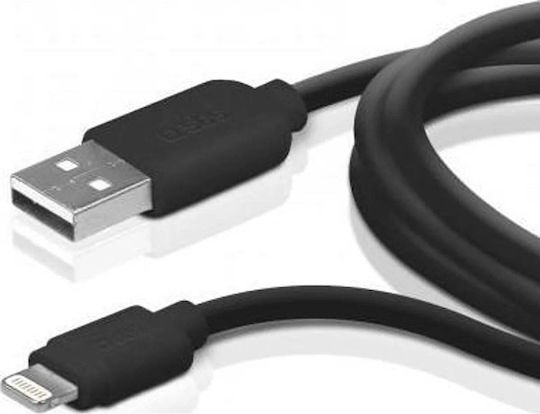 SBS USB-A to Lightning Cable 15W White 1m