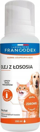 Francodex Lachsöl für Hunde und Katzen 200ml für die allgemeine Gesundheit