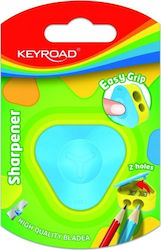 Keyroad Kunststoff Dreieck Anspitzer Keyroad Doppelter 1 Stück Blister Bunte Farben Keyroad Kunststoff Dreieck Anspitzer Keyroad Doppelter 1 Stück Blister Bunte Farben
