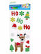Craft with Fun Etichete De Crăciun Pentru Fereastra Cu Modele Populare Reni 200x425cm