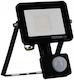 Osram Wasserdichter LED Flutlichter 10W Natürliches Weiß 4000K mit Bewegungssensor und Fotowiderstand IP65