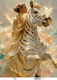 Reispapier Maja's Memories 30x42cm Frau Zebra M...