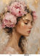 Decoupage Maja's Memories 30x42cm Portrait Rosa...