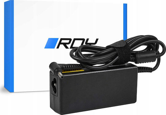 Green Cell Лаптоп Зарядно Устройство 65W 19V 3.42A За Asus Със Свалящ Се Кабел За Захранване И С Комплект Върхове