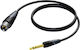 Procab Cable XLR male - Μαύρο 10m 1KPCL069