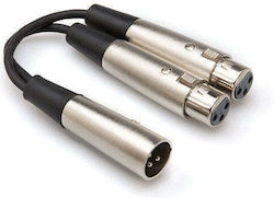 Hosa XLR Male Cable Black